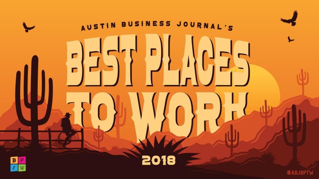 Voted Best Place to Work Austin! recruitAbility
